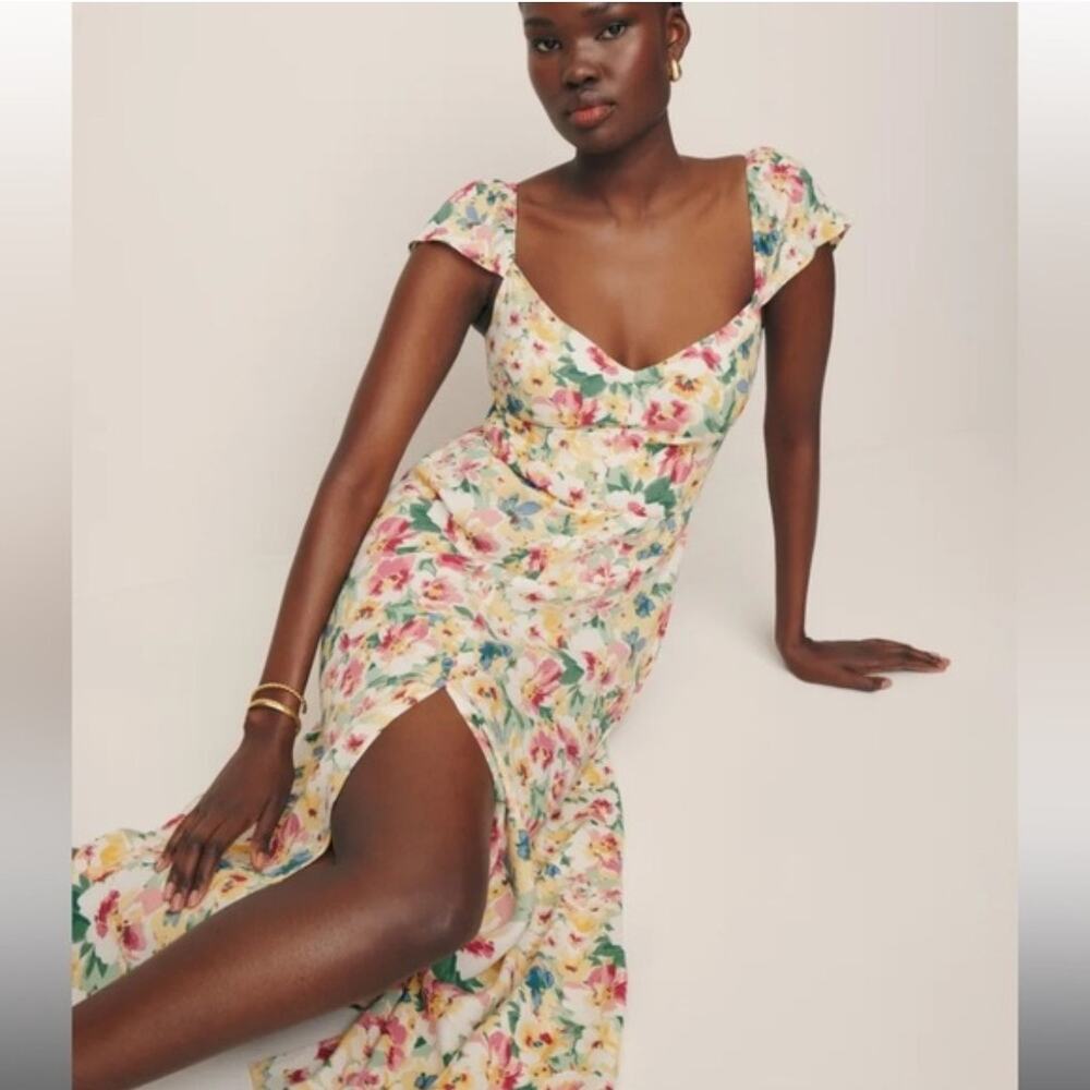 Reformation Baxley Floral Dress Daria Size 4